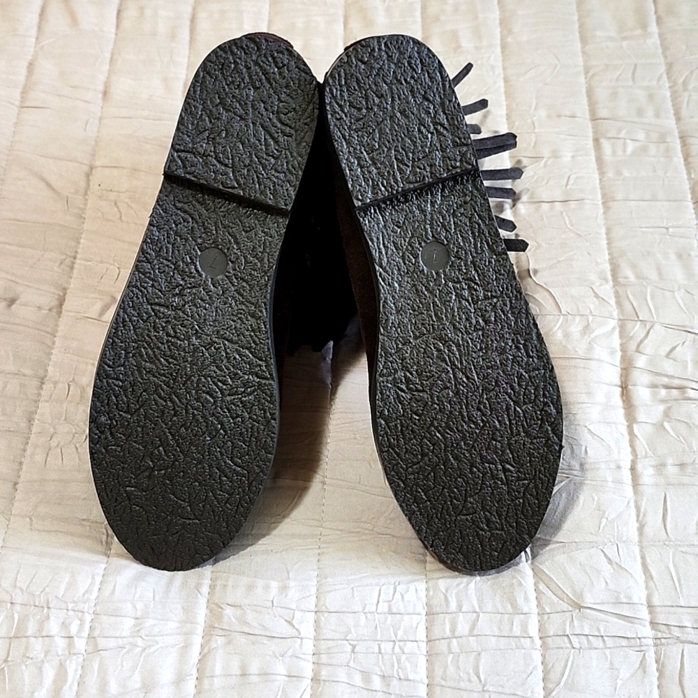Western Moccasin Ankle Boots by Montana West sz 7 New - Picture 6 of 6